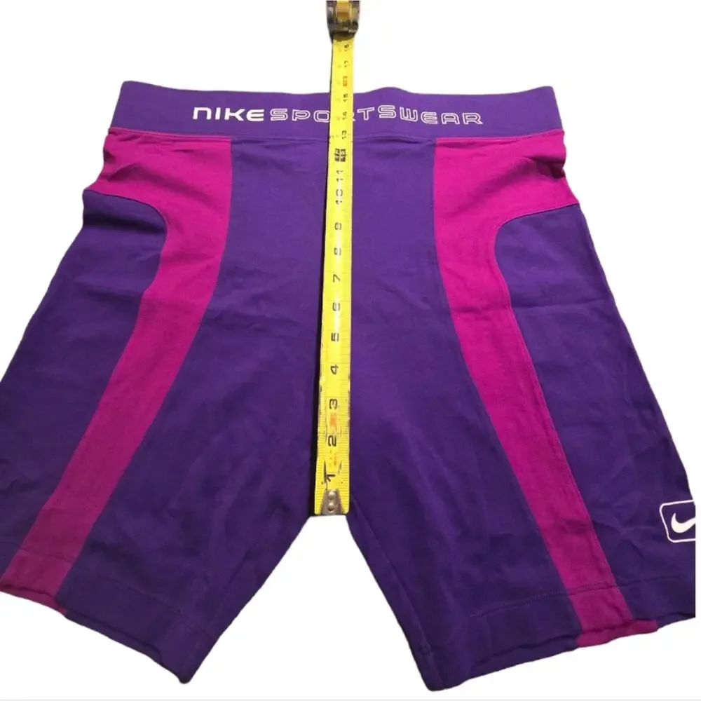 Nike SportsWear Active Athletic Workout Pink and Purple Shorts‎ Women's Size XL